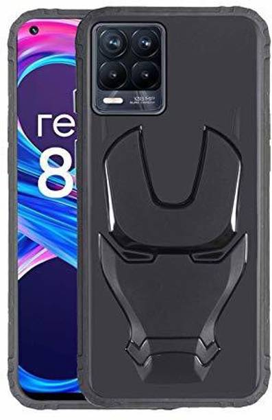 ZATX Back Cover for ZATX Marvel Avengers Iron Man 360 Degree Full Protection Back Cover For Realme 8 / Realme 8 Pro