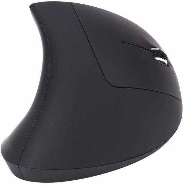 microware 2.4G Wireless Vertical USB 6 Keys Mouse Ergonomic Design Optical Mice 6 Buttons with USB Receiver for Notebook PC Wireless Optical  Gaming Mouse
