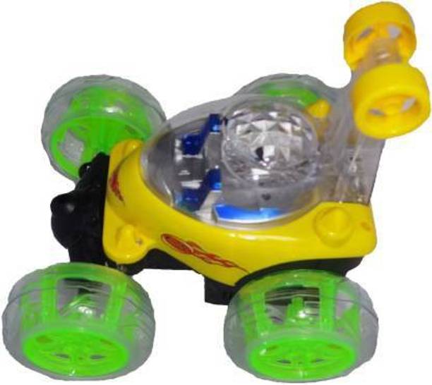 TrueBucks 360 Degree Big Control Stunt Car Yellow