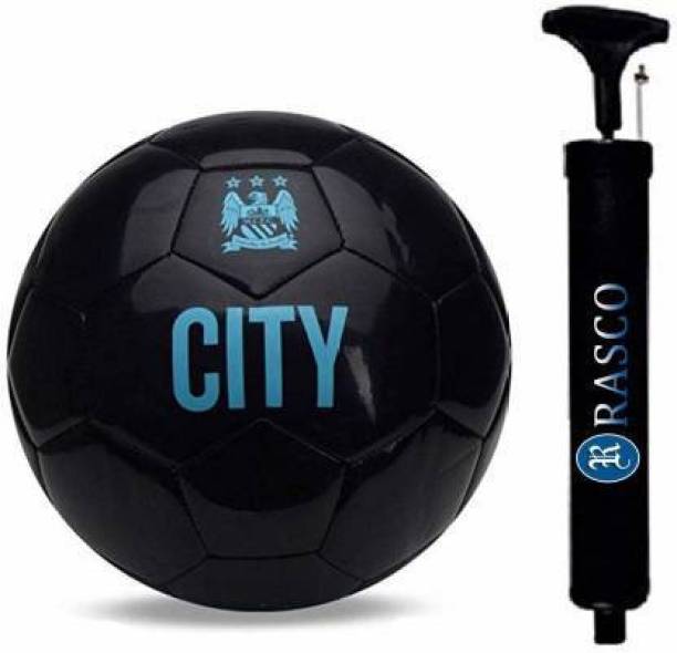 RASCO BLACK CITY WITH FOOTBALL PUMP Football - Size: 5