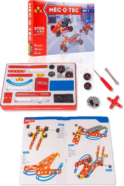toysbox mec o tec cars 1 4214 metal construction toy building blocks educational toys