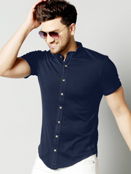 white cotton shirts flipkart