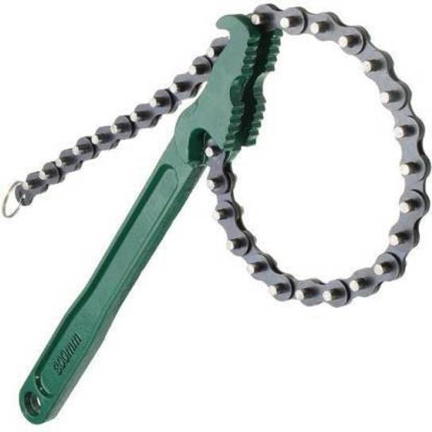 9Inch Car Engine Oil Filter Wrench High-carbon Steel Chain Type Pipe Pliers for Oil Fuel Filter Wrench Hand Removal Tool Speciality