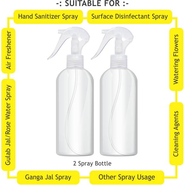 Austro Labs SPRAY EMPTY BOTTLE - 330 ML* 2 PC 660 ml Spray Bottle