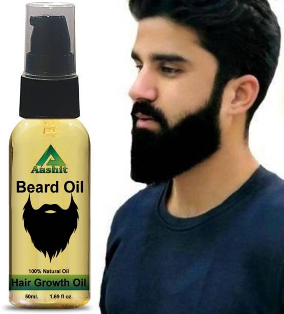 Aashit Best and fast Beard Growth Oil 50 ML natural Oil Hair Oil