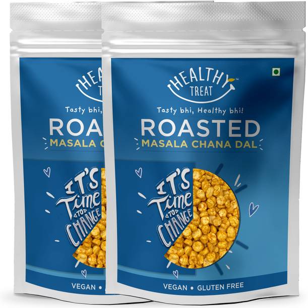 Healthy Treat Masala Chana Dal 400 gm (Pack of 2 - 200 gm each) | Protein Rich | Gluten Free, Vegan