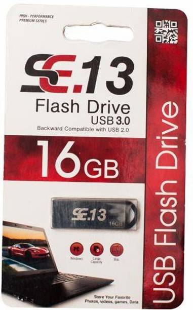 SE.13 PD16 16 GB Pen Drive Compatible with Laptop, Tablet, Mobile USB 3.0 Metal Case