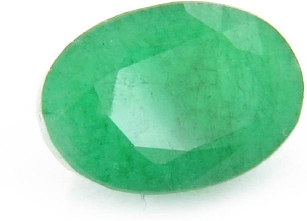 Gems Jewels Online Gems Jewels Online Loose 5.25 Carat Certified Natural Colombian Emerald – Panna Stone Emerald Stone