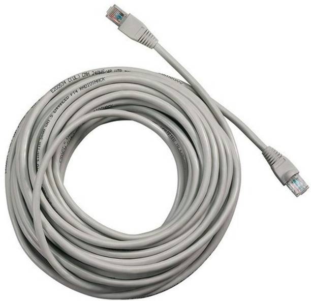 techut LAN Cable 10 m 10 Meters CAT 6 Ethernet Cable Lan Network CAT6 Internet Modem RJ45 Patch Cord