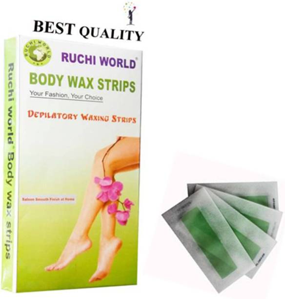 Ruchi World Body Hair Removal for Women and Men WAX STRIP Strips