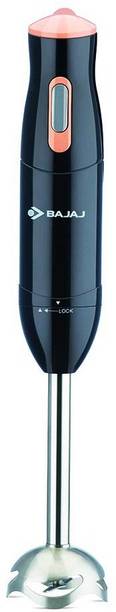 BAJAJ 300 W Black & Peach Hand Blender
