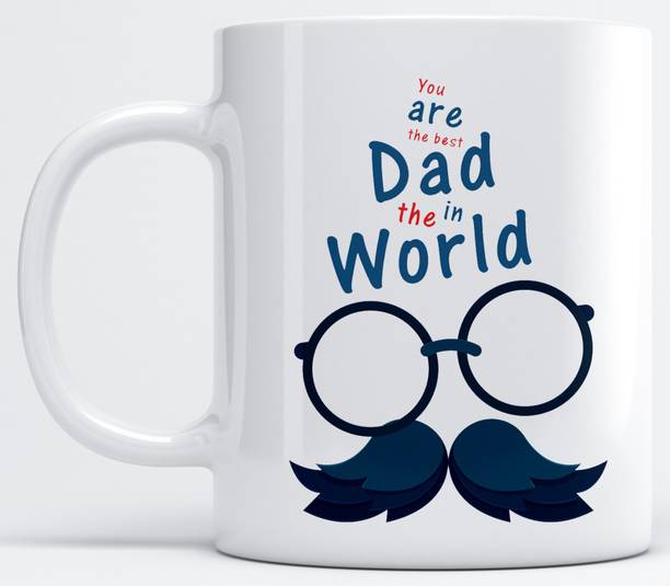 MM9E Happy Fathers Day , I Love My Papa , I Love My Dad , You Are The Best Dad In The World , My Dad Is My Hero , For Fathers Day , Happy Birthday Papa ,Design-9 Ceramic Coffee Mug