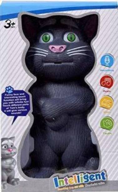 Tenmar CATCHING Talking Cat (Black) (Black)