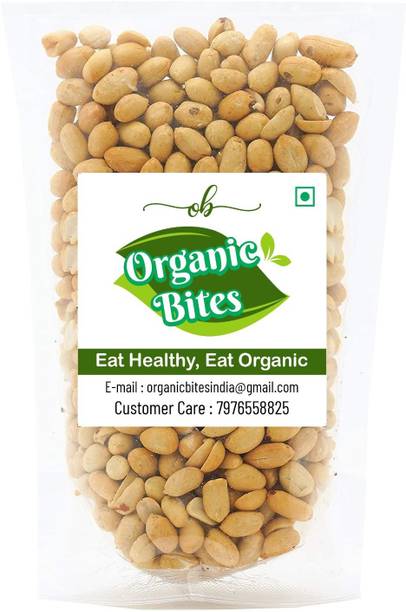 Organic Bites Roasted Salted Peanut (Without Skin)