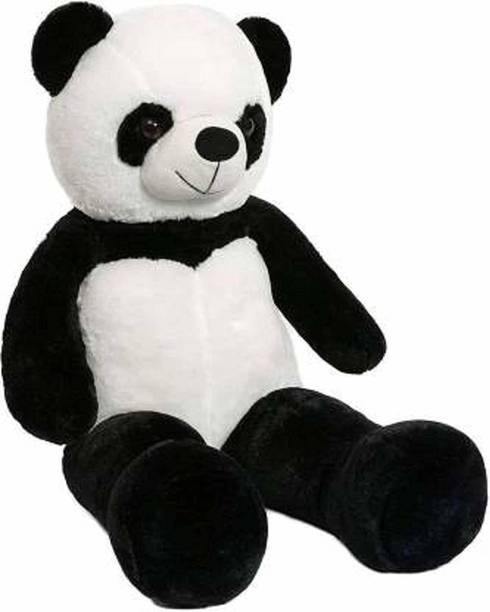 Specsybear Skin Friendly Ultra Soft 3 Feet Panda Teddy Bear for Kids, Lovable Huggable Cute Soft Giant Teddy Bear for Girlfriends/Wife/Kids - White & Black,  - 90 cm