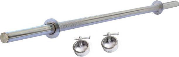 L'AVENIR FITNESS 3ft STRAIGHT ROD for Biceps & Triceps Exercises (Best for Home Use) Weight Lifting Bar