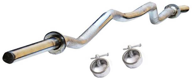 L'AVENIR FITNESS 3ft Curl / Bend ROD for Biceps & Triceps Exercises (Best for Home Use) Weight Lifting Bar