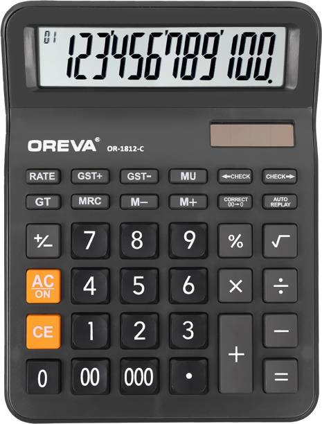 OREVA OR 1812 C[DARK GREY] OR 1812 C [DARK GREY] Financial  Calculator