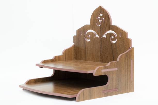 STASTORE Home Temple Wall Hanging Product Engineered Wood Home TempleWooden Singhasan Temple. Engineered Wood Home Temple