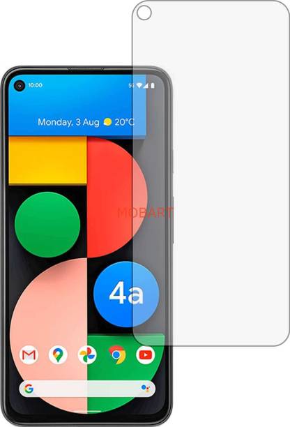 MOBART Tempered Glass Guard for GOOGLE PIXEL 4A 5G (Flexible Shatterproof)