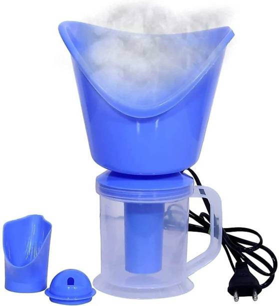 FIRSTCURE Face, Nose, and Cough Steamer 3 in 1 Plastic Steam Vaporizer, Nozzle Inhaler, Facial Sauna, and Facial Steamer Machine for Adults and Kids Vaporizer