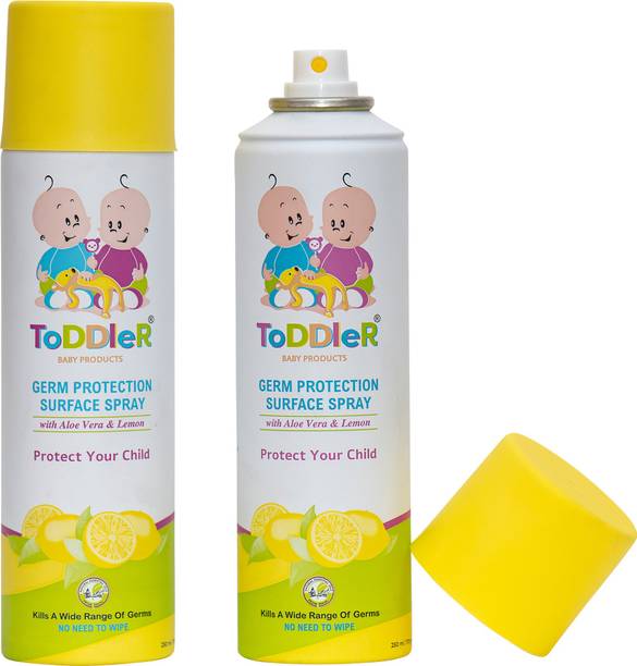 TODDLER BABY PRODUCTS Germ Protection Surface Spray With Aloe Vera and Lemon