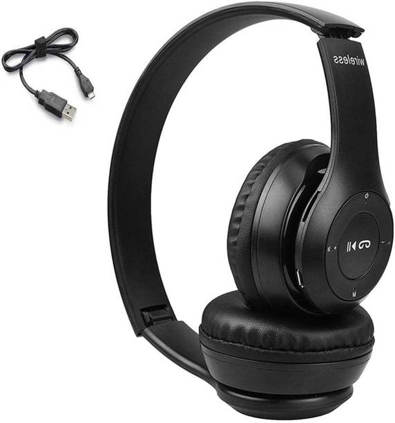 Worricow 100% Portable Bluetooth Rock Beat Headphone P-47 Wireless Sports Bluetooth