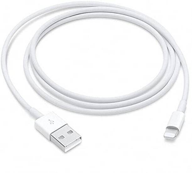 fronix Lightning Cable 2 A 1.2 m USB Data Sync & 5A Charging Cable for iPhones, iPad Air, iPad Mini, iPod Nano and iPod Touch (white)
