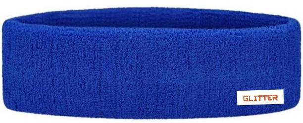 GOLDFINCH Non Slip Moisture Wicking Work Out Cotton Head Band/Fitness Band For Men's & Women's Sweatband for Workout/ Sports Fitness/Exercise/Training/Running/Yoga- Pack of 1 Head Band