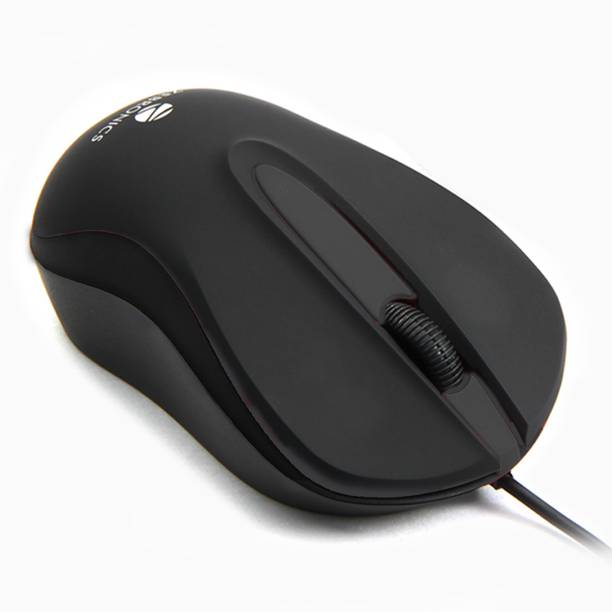 ZEBRONICS ZEB-WING Wired Ambidextrous Optical Mouse