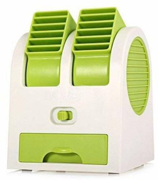 KRITAM Air Conditioner Cooling Fan Portable Desktop Bladeless Air Cooler, mini cooler, Mini Usb Cooler(Multicolor) USB Air Freshener