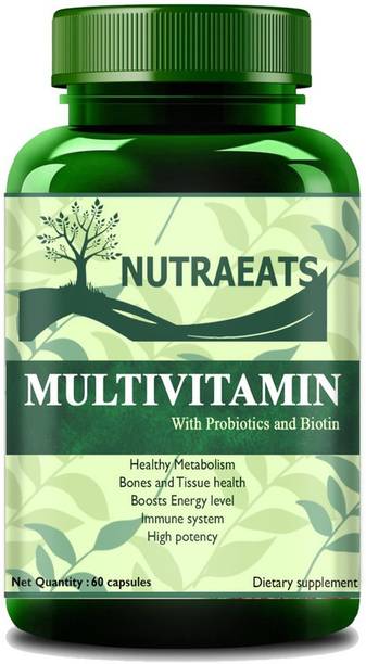 NutraEats Nutrition Multivitamins True Vitamins with Minerals for Men and Women Premium