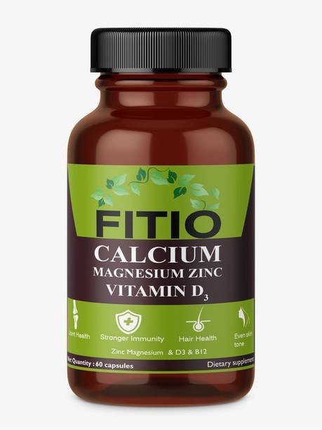 FITIO Calcium supplement 1000mg With Magnesium & Zinc For Women & Men