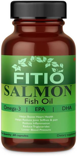 FITIO Salmon Fish Oil Omega-3 1000mg (360 EPA & 240 DHA) Softgel Ultra