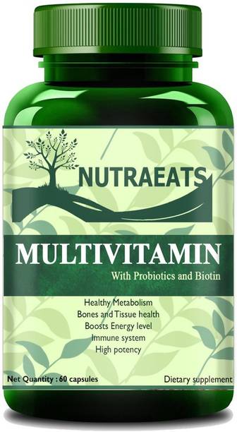 NutraEats Nutrition Multivitamins True Vitamins with Minerals for Men and Women Ultra