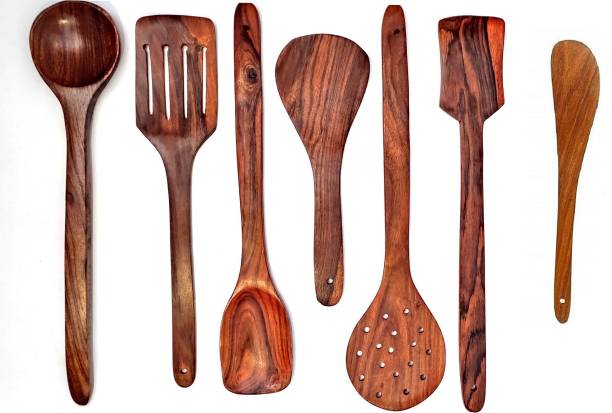 The Furniture Store wooden spatula Kitchen Tool Set