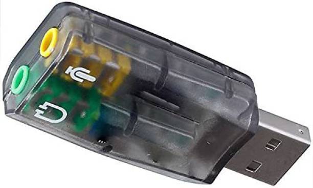 Readytech 3D Virtual 5.1 USB Audio Controller Sound Card (Integrated 2 Channel) Computer/PC USB Internal Sound Card