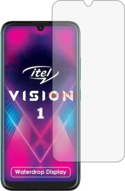 Fasheen Tempered Glass Guard for ITEL VISION 1 (Flexible Shatterproof)