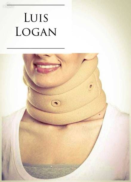 LUIS LOGAN Cervical Collar Soft Neck belt Neck Support (Beige,L) Neck Support