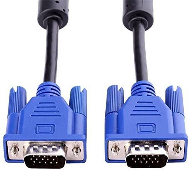 autoskills VGA Cable 1.5 m High Quality VGA 15 Pin Male to Male VGA Cable for Monitor/LCD/LED