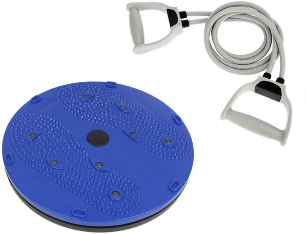 LIVOX Tummy Twister Abdominal ABS Exerciser With Double Toning Resistance Tube एब व्यायाम करने वाला