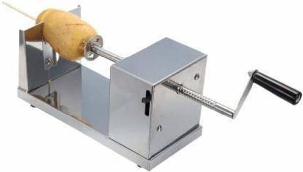 SMBT Stainless Steel Twister Curly Spiral French Fry Tornado Potato Slicer Potato Grater & Slicer