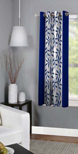 Panipat Textile Hub 150 cm (5 ft) Polyester Semi Transparent Window Curtain Single Curtain