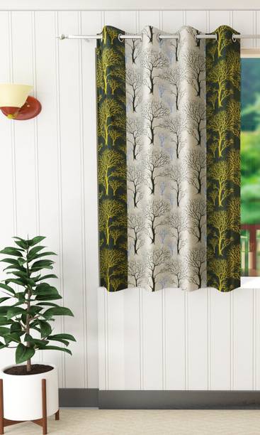 Flipkart SmartBuy 150 cm (5 ft) Window Polyester Semi Transparent Curtain Single Curtain