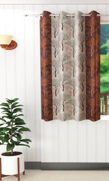 Flipkart SmartBuy 150 cm (5 ft) Polyester Semi Transparent Window Curtain Single Curtain