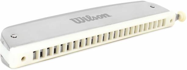 Music World WILSON Changer/Chromatic Mouth Organ, Harmonica key-C, 24 Holes 48 Tones/Read with Scale Changer