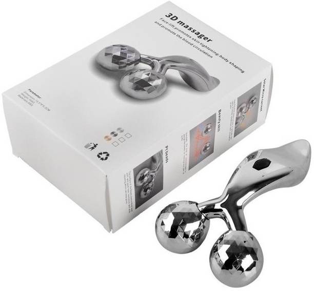 top health face massager 3d roller 3d metal face roller Massager
