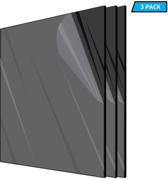 TILARA ACRYLIC BLACK SHEET TPPLAC12 X 12 INCHES PACK OF 3 30.48 cm Acrylic Sheet