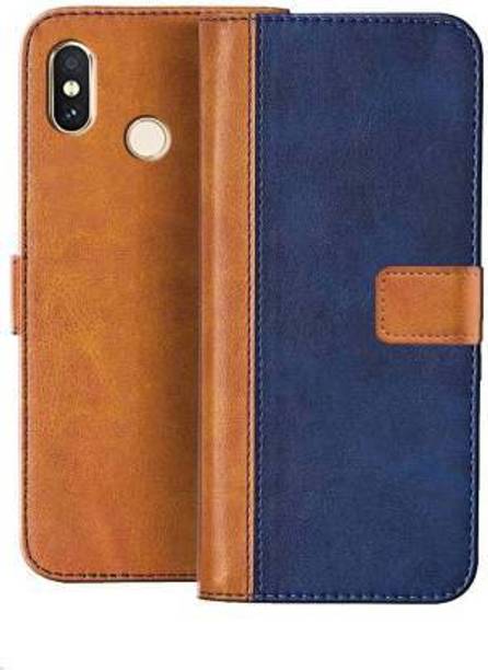 Mycos Flip Cover for Mi Redmi Note 5 Pro