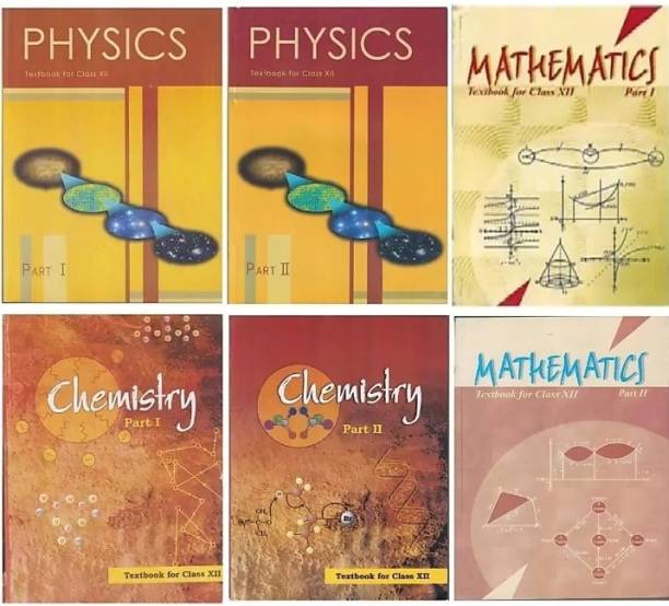 NCERT PCM ( Physics, Chemistry, Math ) Textbook For Class 12 Combo Set ( Paperback Binding )